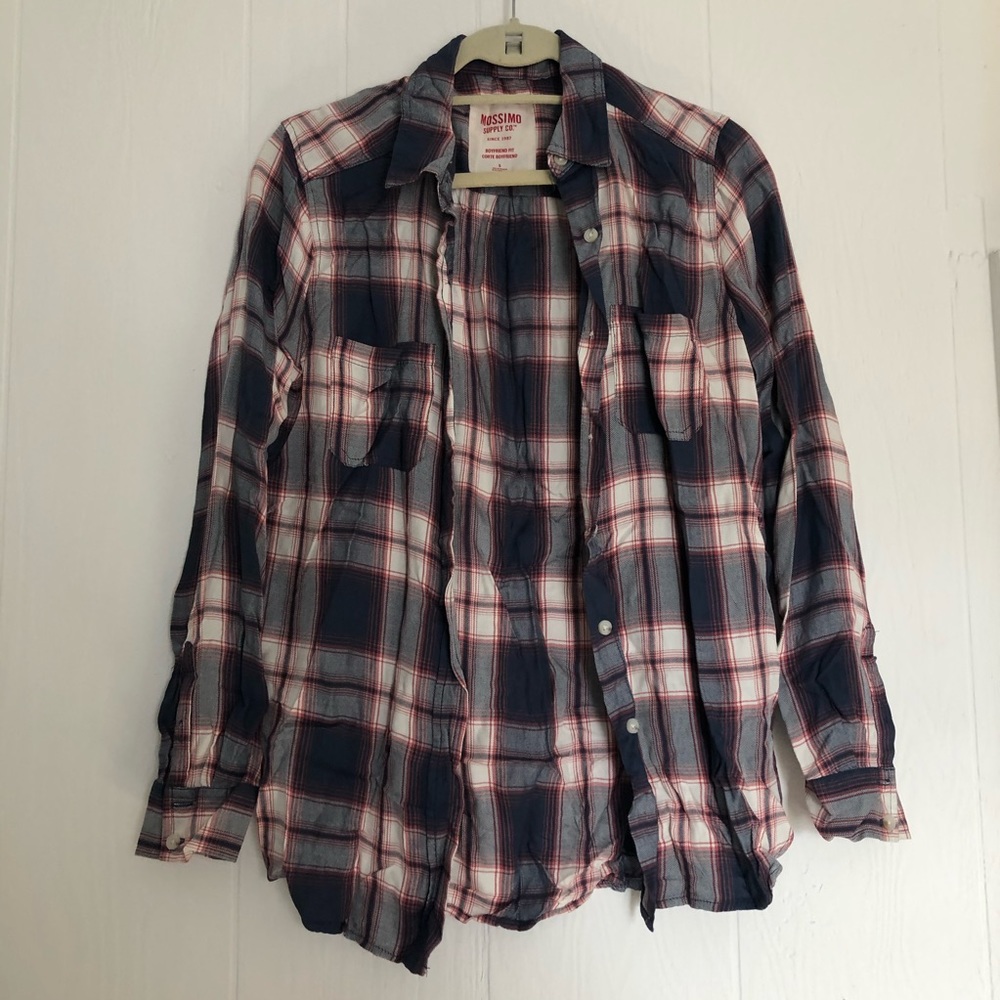 Plaid button down | Mossimo for Target